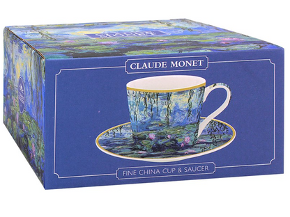 Leonardo Collection Claude Monet Teacup & Saucer Set - 2 Designs