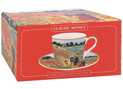 Leonardo Collection Claude Monet Teacup & Saucer Set - 2 Designs