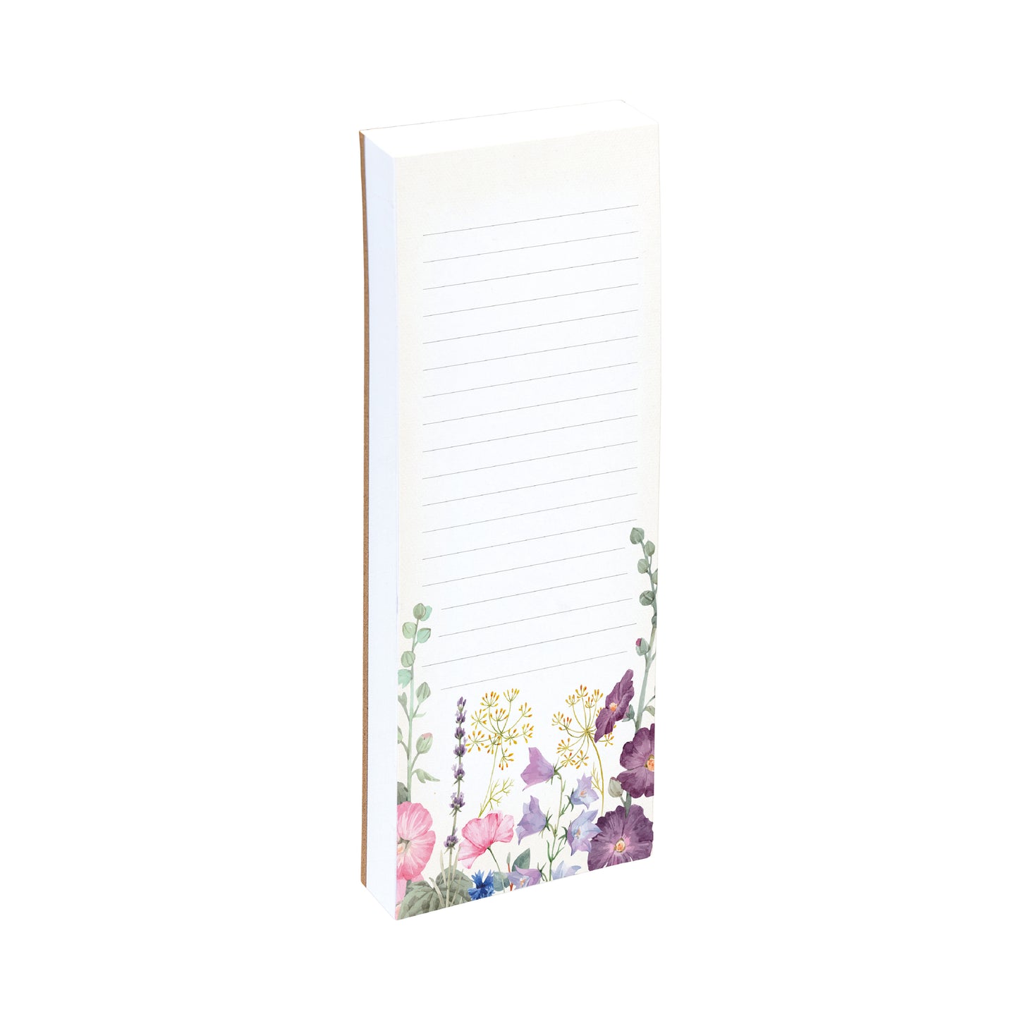 The Gifted Stationery Co. Wild Harmony Floral Magnetic Shopping List Notepad