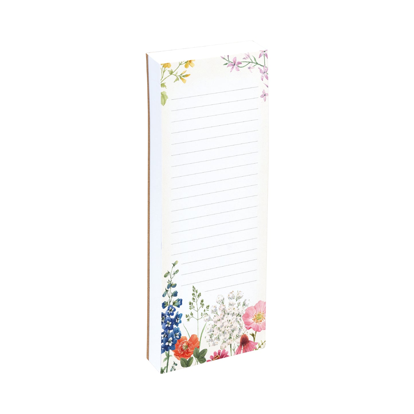 The Gifted Stationery Co. Wild Harmony Floral Magnetic Shopping List Notepad