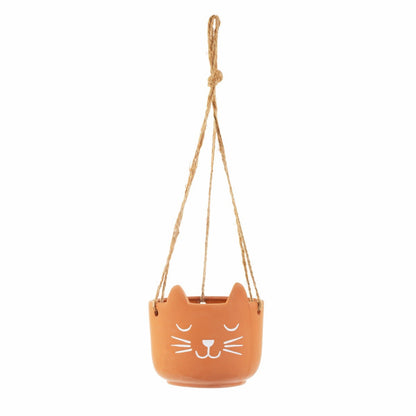 Sass & Belle Terracotta Cat's Whiskers Hanging Plant Pot