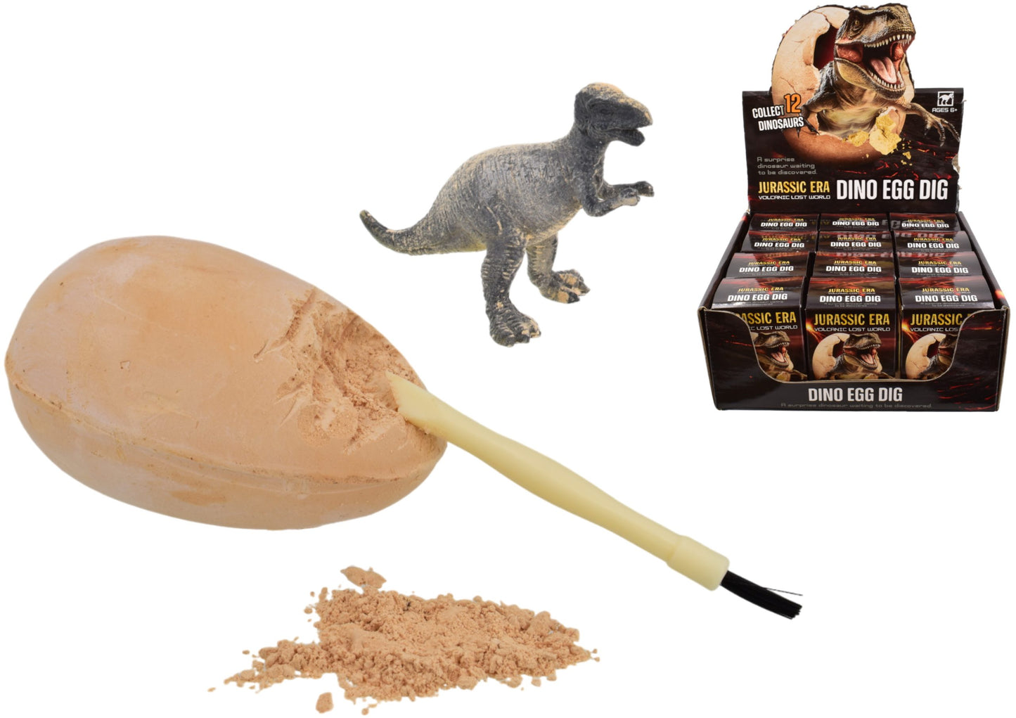 Jurassic Era Volcanic Lost World Dino Egg Dig Kit