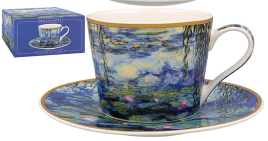 Leonardo Collection Claude Monet Teacup & Saucer Set - 2 Designs