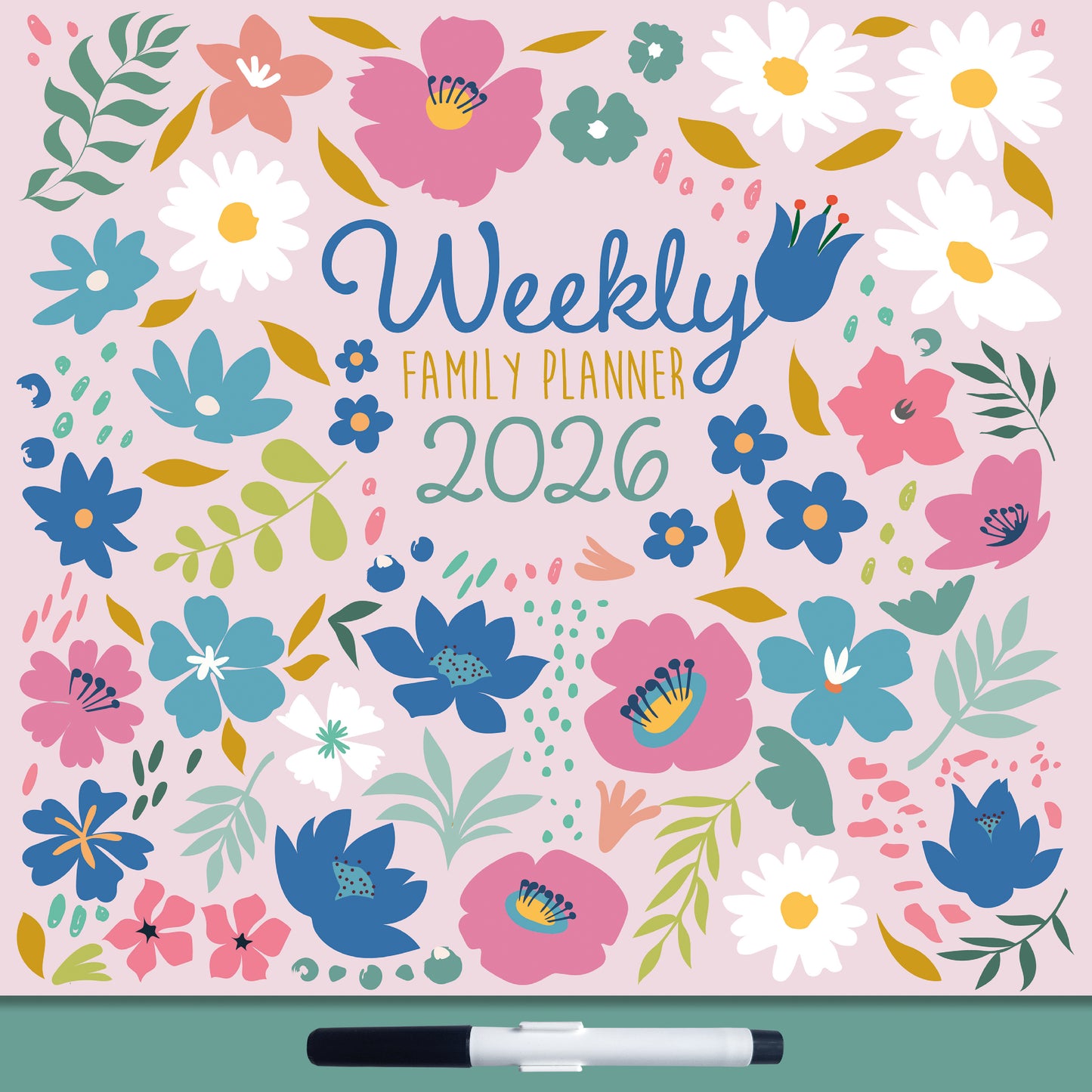 The Gifted Stationery Co. Floral 2026 Weekly Organiser