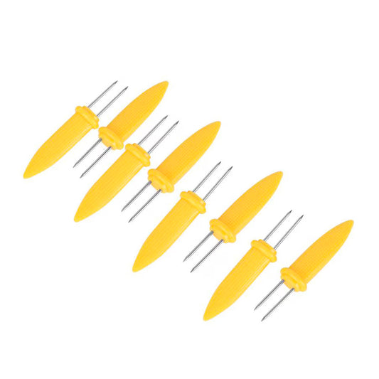 Tesco Outdoor Pack of 8 Yellow Corn Skewers
