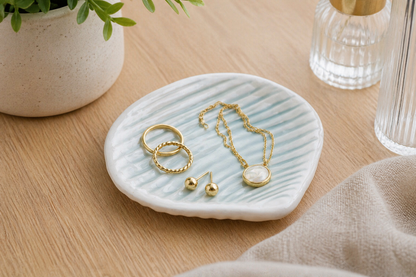 CGB Giftware The Harbour House Rockpool Shell Shaped Trinket Dish