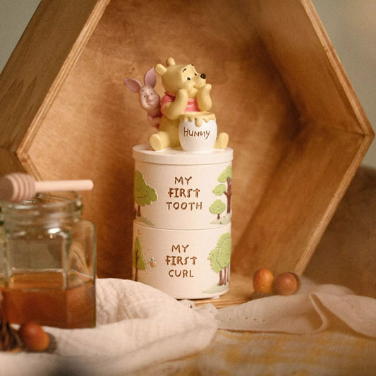 Disney Winnie the Pooh My First Tooth & Curl Trinket Box
