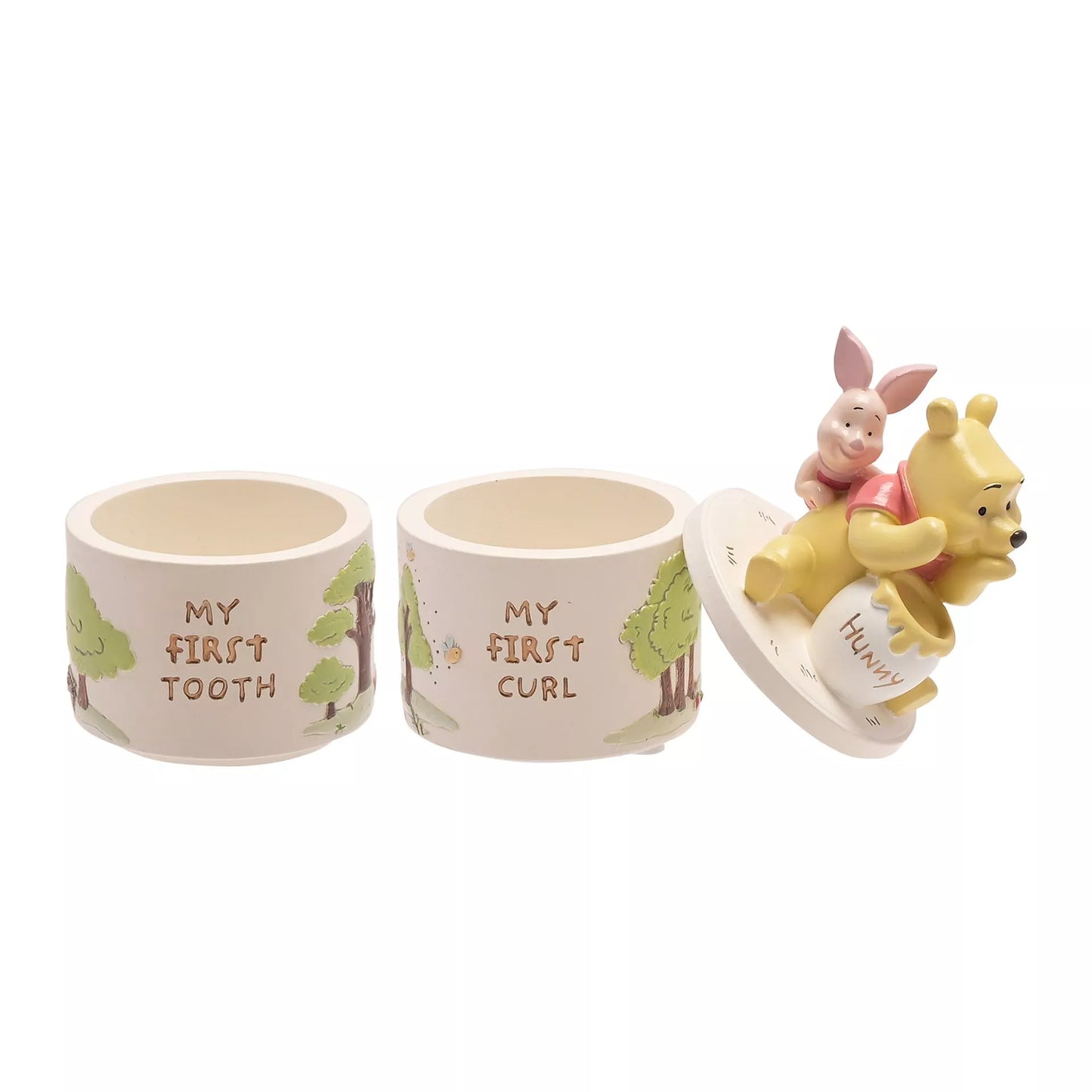 Disney Winnie the Pooh My First Tooth & Curl Trinket Box