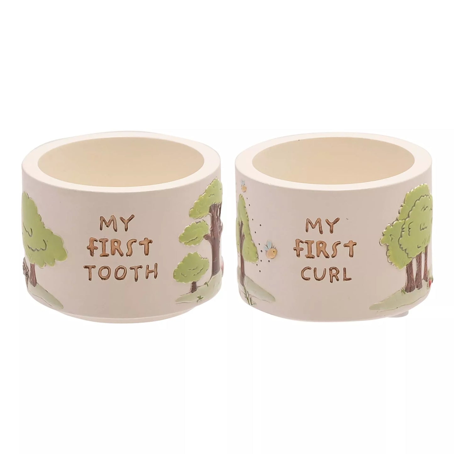 Disney Winnie the Pooh My First Tooth & Curl Trinket Box