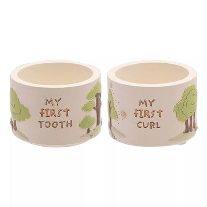 Disney Winnie the Pooh My First Tooth & Curl Trinket Box