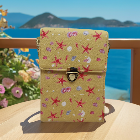 Superbia Sandy Beach Patterned Crossbody Bag