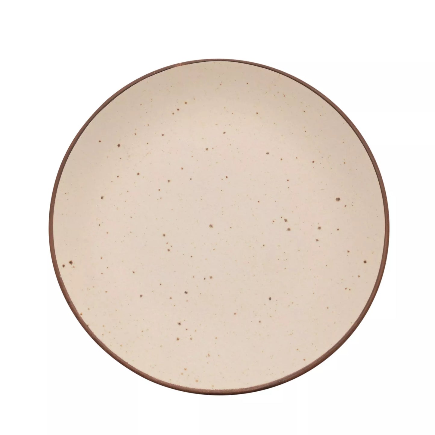 Hestia Beige Speckle Stoneware 9" Dinner Plate