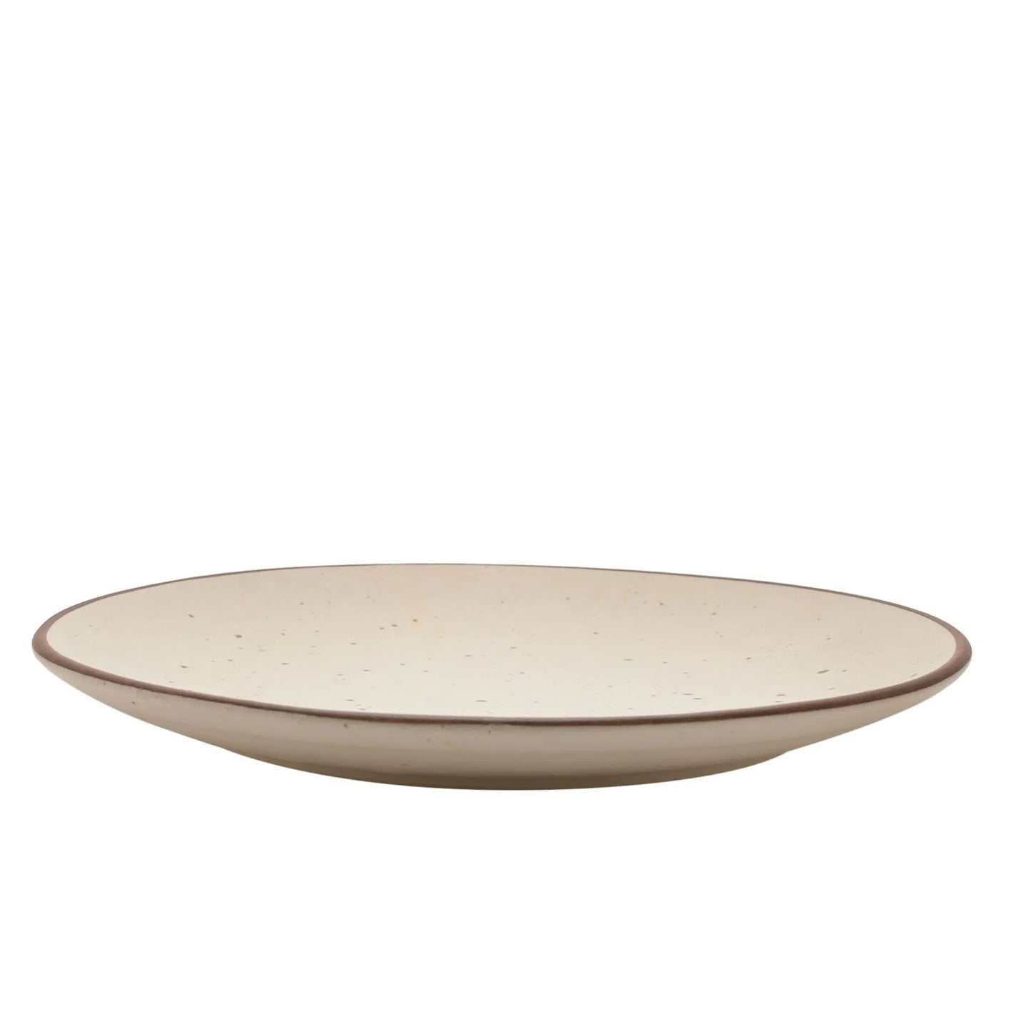 Hestia Beige Speckle Stoneware 9" Dinner Plate