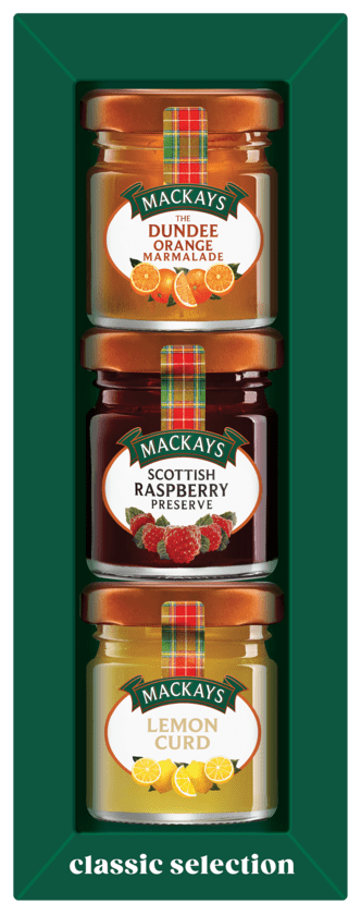 Mackays Scottish Preserves Classic Mini Collection 3 Pack