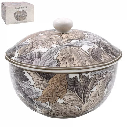 Leonardo Collection William Morris 'Acanthus' Round Lidded Serving Bowl