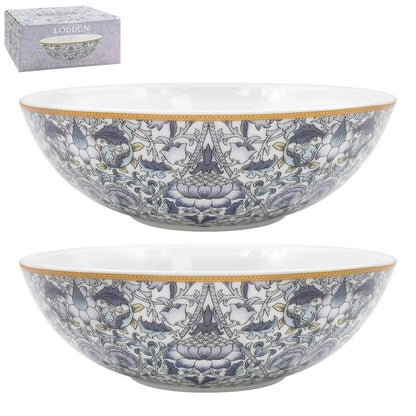 Leonardo Collection William Morris 'Lodden' Set of 2 Cereal Bowls