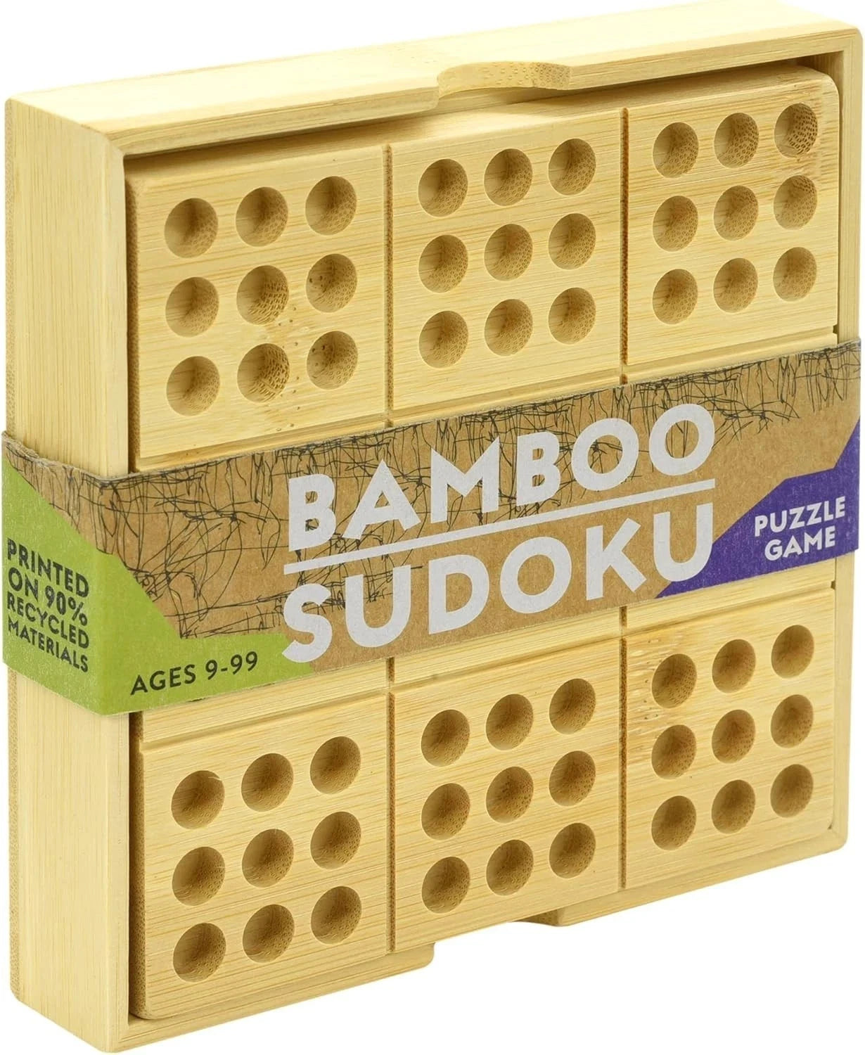 Project Genius Brain Teasers Evolved Bamboo Sodoku Puzzle Game