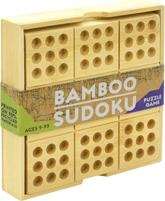 Project Genius Brain Teasers Evolved Bamboo Sodoku Puzzle Game