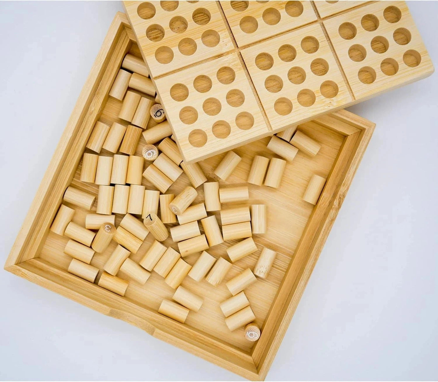 Project Genius Brain Teasers Evolved Bamboo Sodoku Puzzle Game