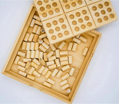 Project Genius Brain Teasers Evolved Bamboo Sodoku Puzzle Game