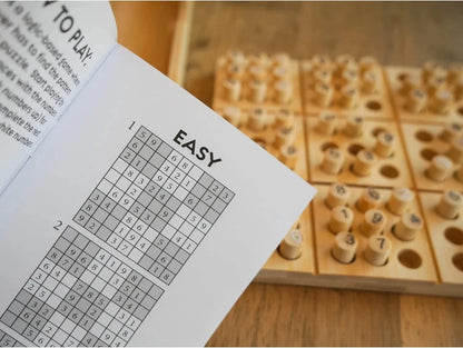 Project Genius Brain Teasers Evolved Bamboo Sodoku Puzzle Game