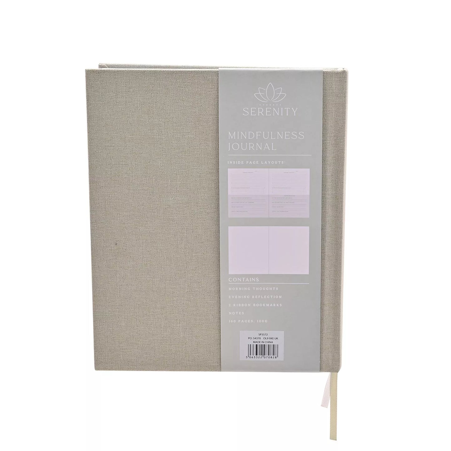 Serenity Mindfulness Journal Self Care Planner
