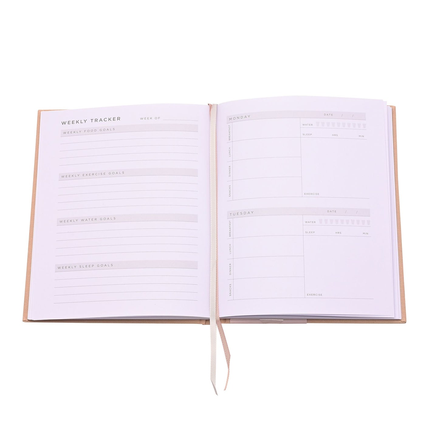 Serenity Wellness Planner Hardback Book A5 Journal