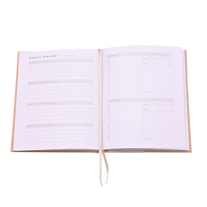 Serenity Wellness Planner Hardback Book A5 Journal