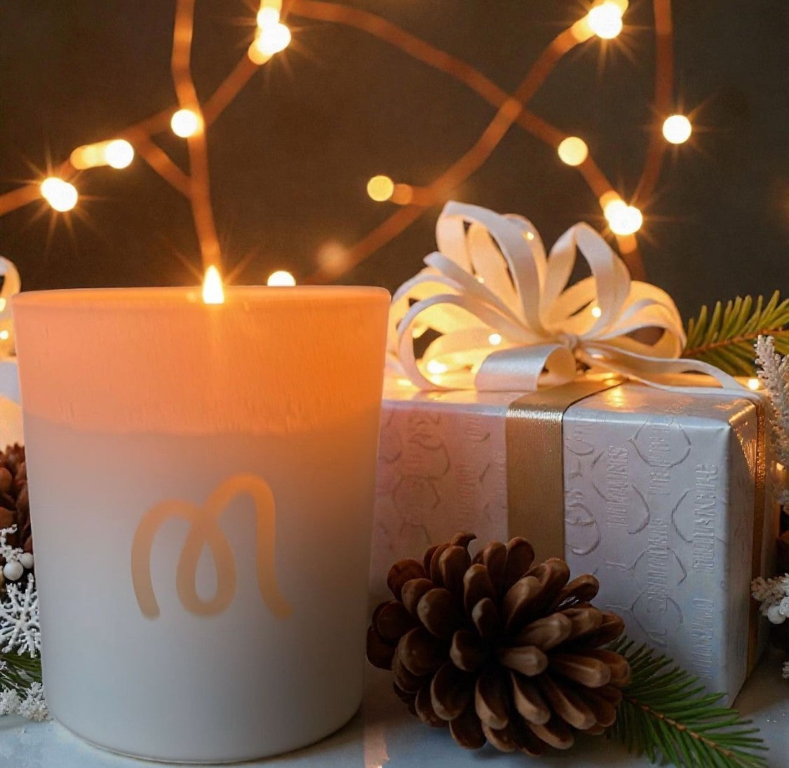 Molly Lou Home Fragrance Bespoke Moya Cole Hospice Scented Candle Mandarin & Sandalwood Fragrance